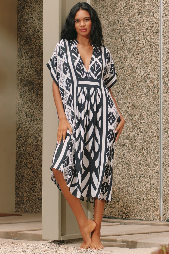 Conditions Apply V-Neck Kaftan