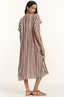 Conditions Apply Striped Kaftan