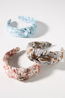 Everly Jersey Floral Knot Headband