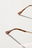 AIRE Aviator Gold Sunglasses