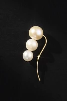 Saskia Diez Pearl Stud Earrings