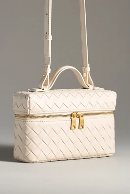 Woven Top-Handle Bag