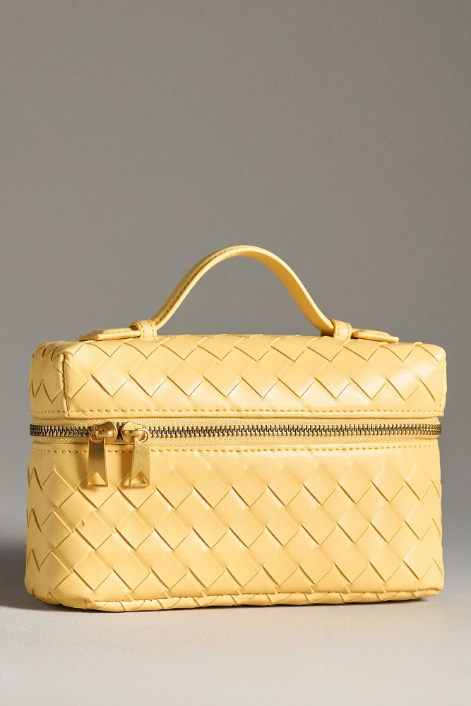 Woven Top-Handle Bag