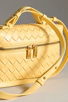 Woven Top-Handle Bag