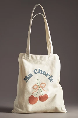 Ma Chérie Canvas Tote