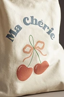 Ma Chérie Canvas Tote