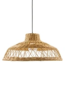 Radiant Rattan Pendant