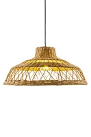 Radiant Rattan Pendant