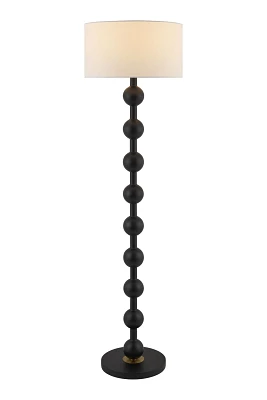 Saline Wooden Accent Floor Lamp