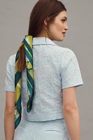 Wallpaper Floral Hair Scarves, Set of 2
