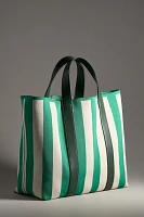 Everyday Stripe Knit Tote