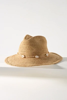 Wyeth Shell-Trim Raffia Rancher