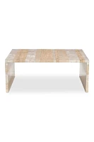 Rosa Marble Rectangle Coffee Table