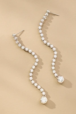 Luv Aj Rose Bud Drop Earrings
