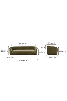 Thora Velvet Sofa