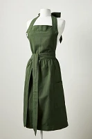 Hedley & Bennett Cotton-Linen Pinafore Apron