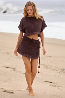 Ollari Terry Textured Mini Sarong