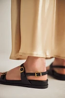 Bibi Lou Skinny Buckle Slingback Sandals