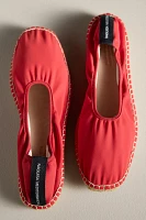 Naguisa Allium Mesh Espadrille Flats