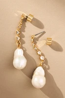 Frasier Sterling Gabriella Pearl Drop Earrings