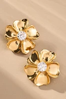 Frasier Sterling Lisbon Flower Earrings