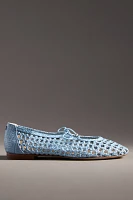 Sam Edelman Marcie Woven Raffia Ballet Flats