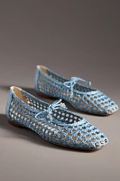 Sam Edelman Marcie Woven Raffia Ballet Flats
