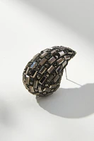 The Petra Drop Earrings: Long Mixed Pavé Edition