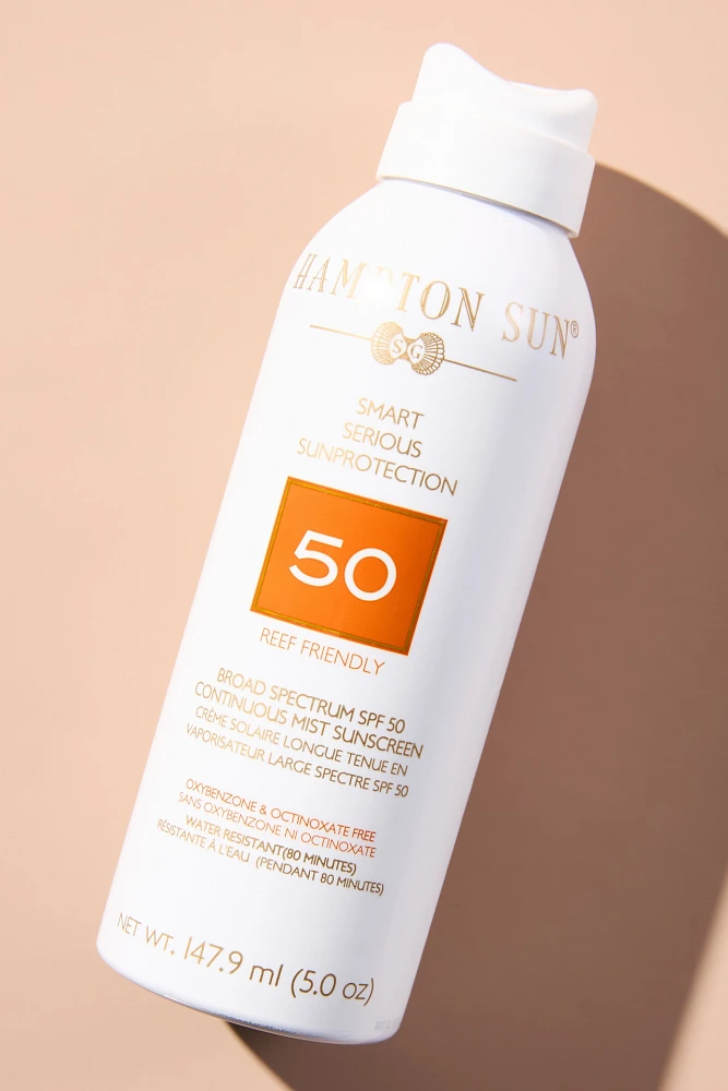 Hampton Sun SPF 50 Continuous Mist Spray Sunscreen