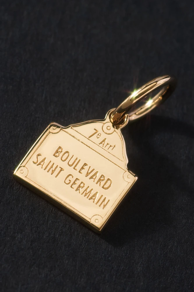 Jet Set Candy Solid Gold Mini Boulevard Saint-Germain Charm