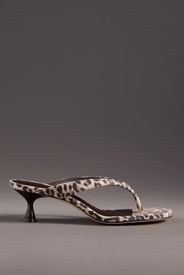 Reformation Sophie Heeled Thong Sandals