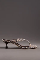 Reformation Sophie Heeled Thong Sandals