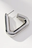 Triangle Hoop Earrings