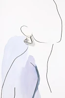 Triangle Hoop Earrings