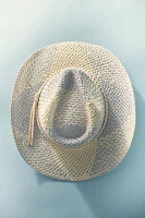 By Anthropologie Two-Tone Straw Rancher