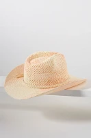 By Anthropologie Two-Tone Straw Rancher