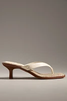 Sam Edelman Dollie Kitten-Heel Thong Sandals