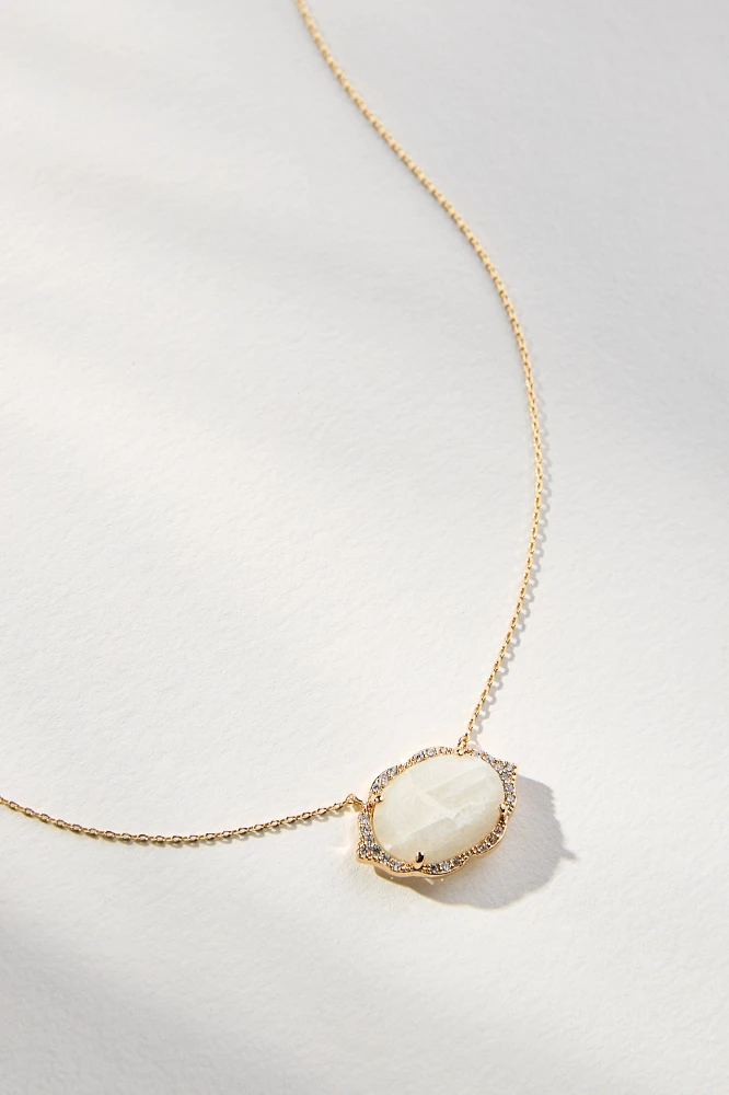 Dainty Stone Necklace