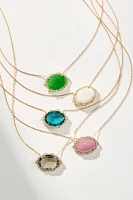 Dainty Stone Necklace