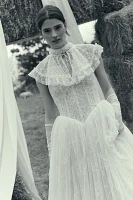 For Love & Lemons Layer Cake Chiffon Collar
