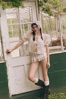 For Love & Lemons Layer Cake Chiffon Underwire Bra