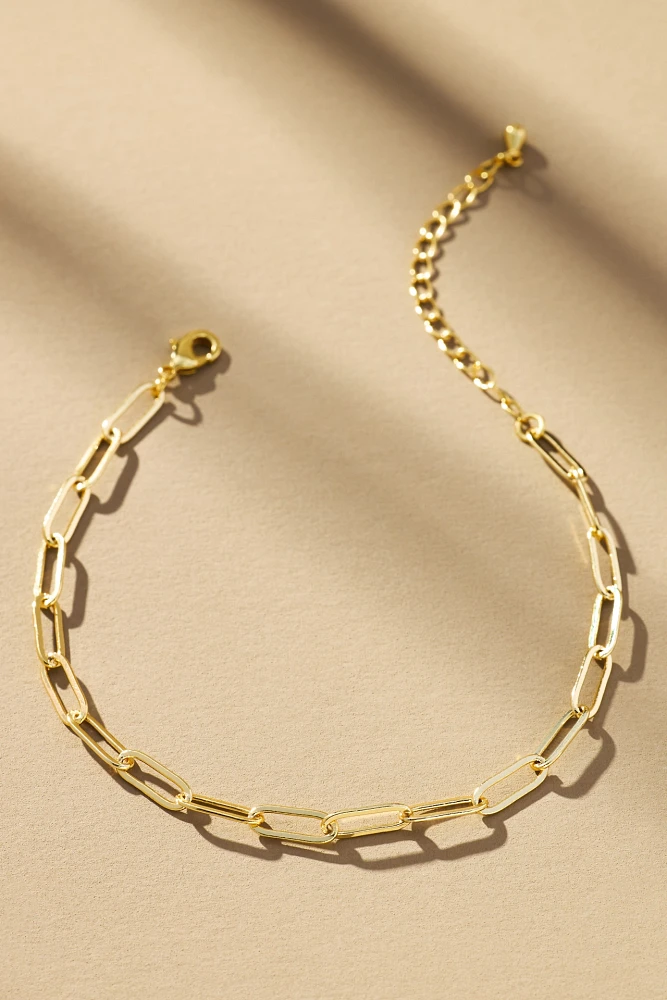 Paperclip Charm Bracelet
