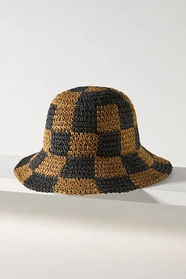 Wyeth Straw Bucket Hat