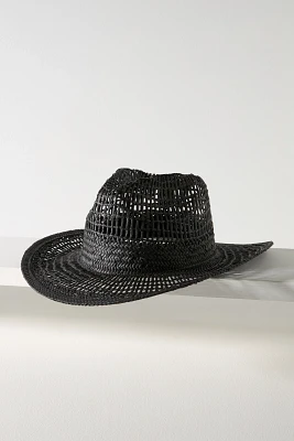 Wyeth Geo Open-Weave Straw Rancher