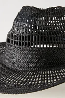 Wyeth Geo Open-Weave Straw Rancher