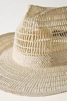 Wyeth Geo Open-Weave Straw Rancher