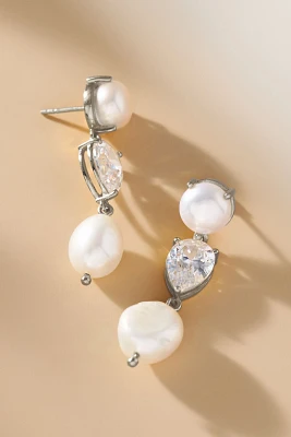 LOLAKNIGHT Celine Pearl Drop Earrings