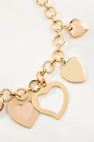 I Heart You Charm Necklace