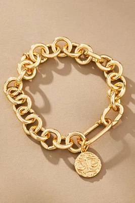 Chunky Coin Charm Bracelet