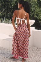 Sunshine Tienda Raspberry Marigold Sarong